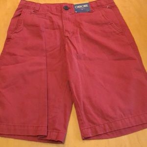 Boy’s flat front shorts